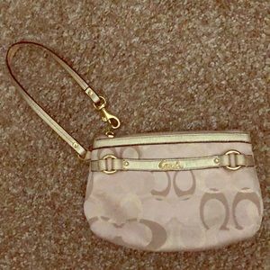 Coach hand purse
